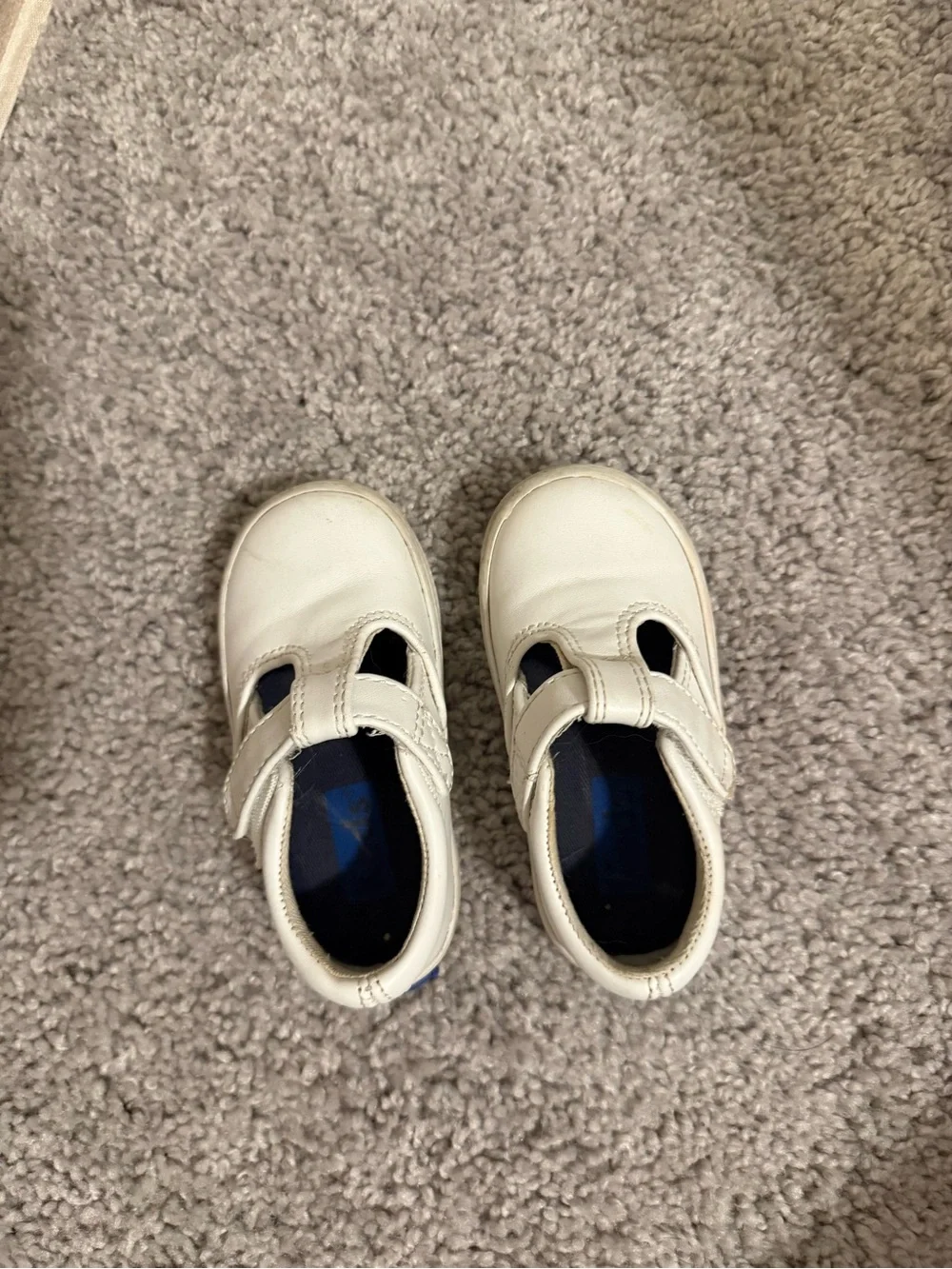 Kids White Mary Jane Keds 4M